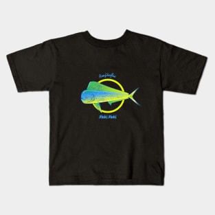 Reefhorse Mahi Mahi Yellow Ring Kids T-Shirt